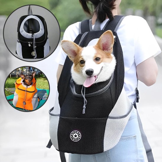 Sac Ă dos pour chien | Mesh Confort