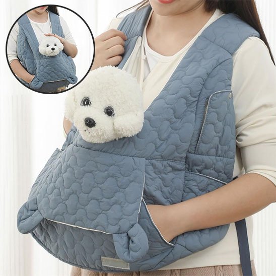 Sac de Transport Chien Frontal | Mains Libres