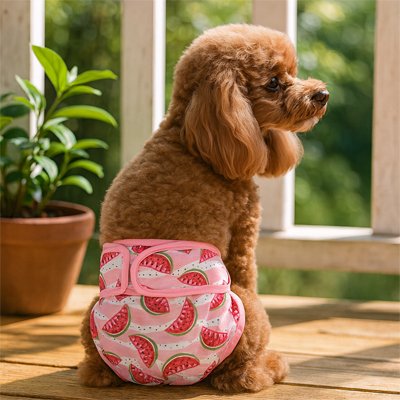 Culotte pour chien | Absorbante Ajustable