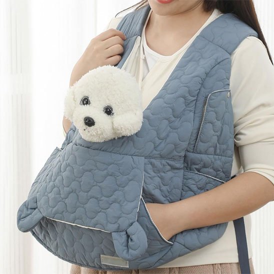 Sac de Transport Chien Frontal | Mains Libres