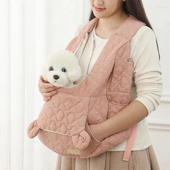 Sac de Transport Chien Frontal | Mains Libres