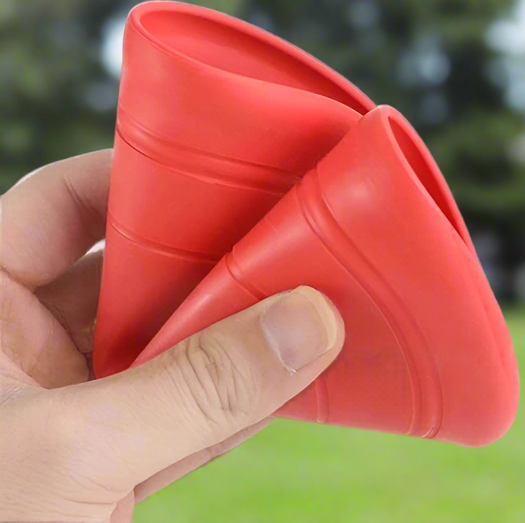 Frisbee FlyDogrouge jouet rouge disque volant