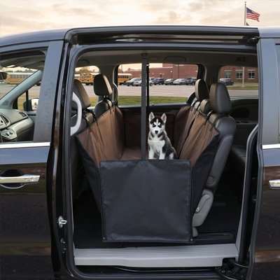 housse voiture chien couleur marron grand espace chiot