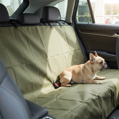 housse voiture chien couleur noir beige vert banquettearriere