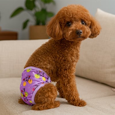 Culotte pour chien | Absorbante Ajustable