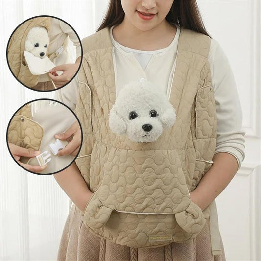Sac de Transport Chien Frontal | Mains Libres