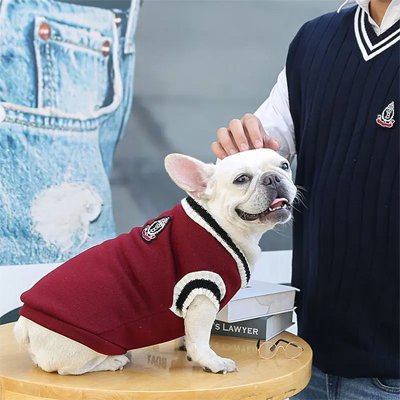  pull pour chien pull hiver-automne printemps ete rouge chaud 