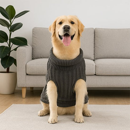 pull pour chien manteau hiver automne printemps noir chaud