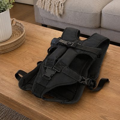 sac de transport pour chien couleur noir