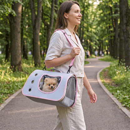 sac de transport pour chien femme