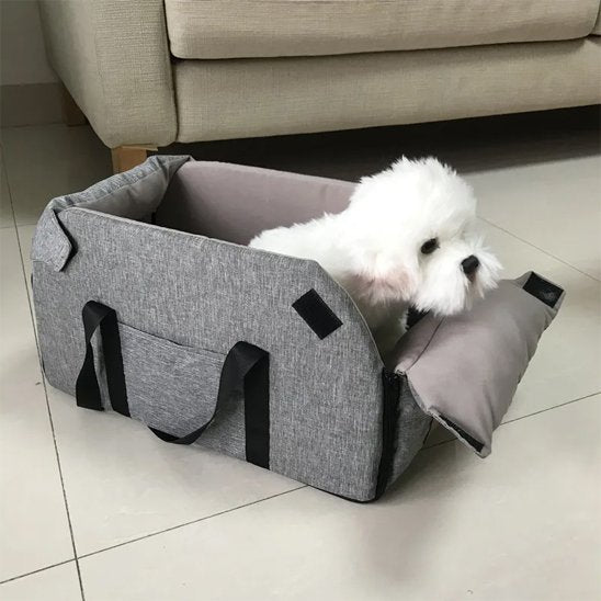 sac-de-transport-pour-chien-gris-sol